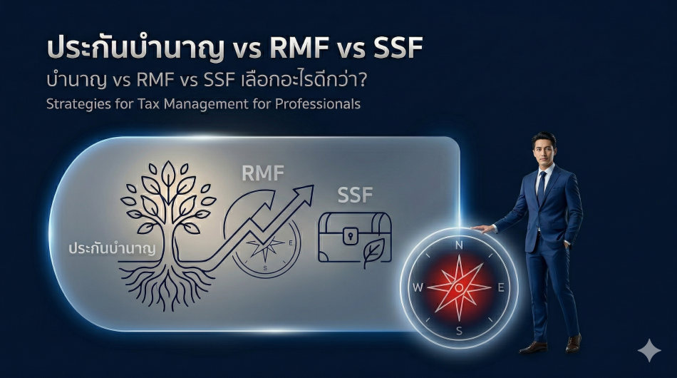 บำนาญ vs RMF vs SSF เลือกอะไรดีกว่า?