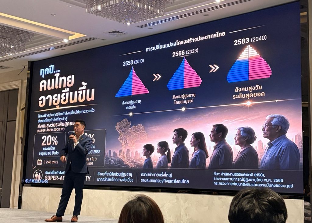 คนไทยอายุยืนขึ้น