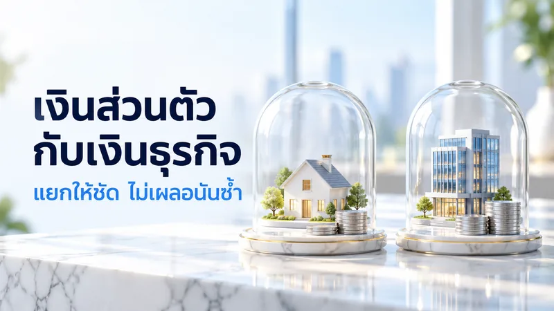 เงินส่วนตัว กับเงินธุรกิจ